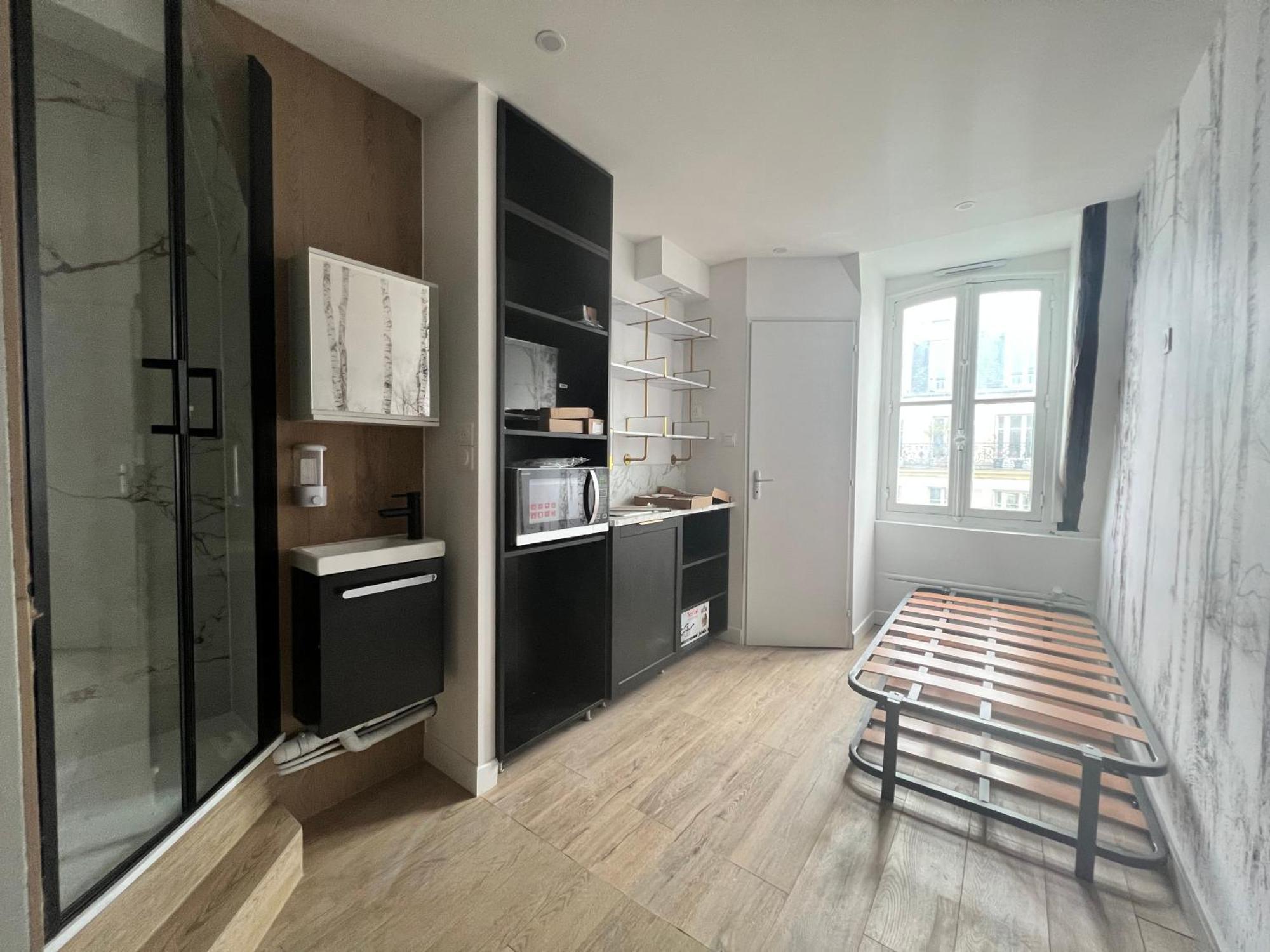Batignolles, Montmartre Chambre 12M2 , Metro 13 Et 14 París Exterior foto