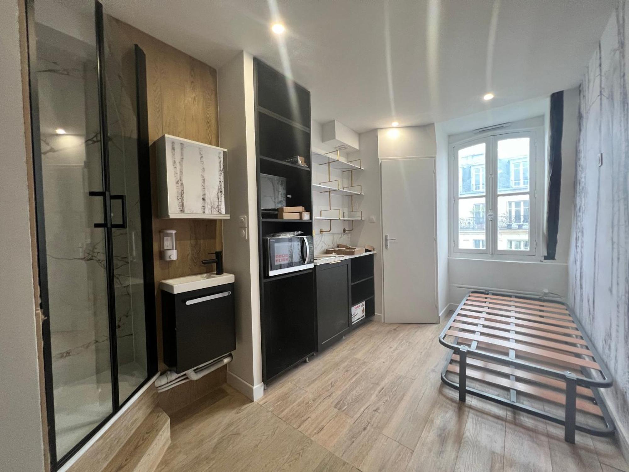 Batignolles, Montmartre Chambre 12M2 , Metro 13 Et 14 París Exterior foto