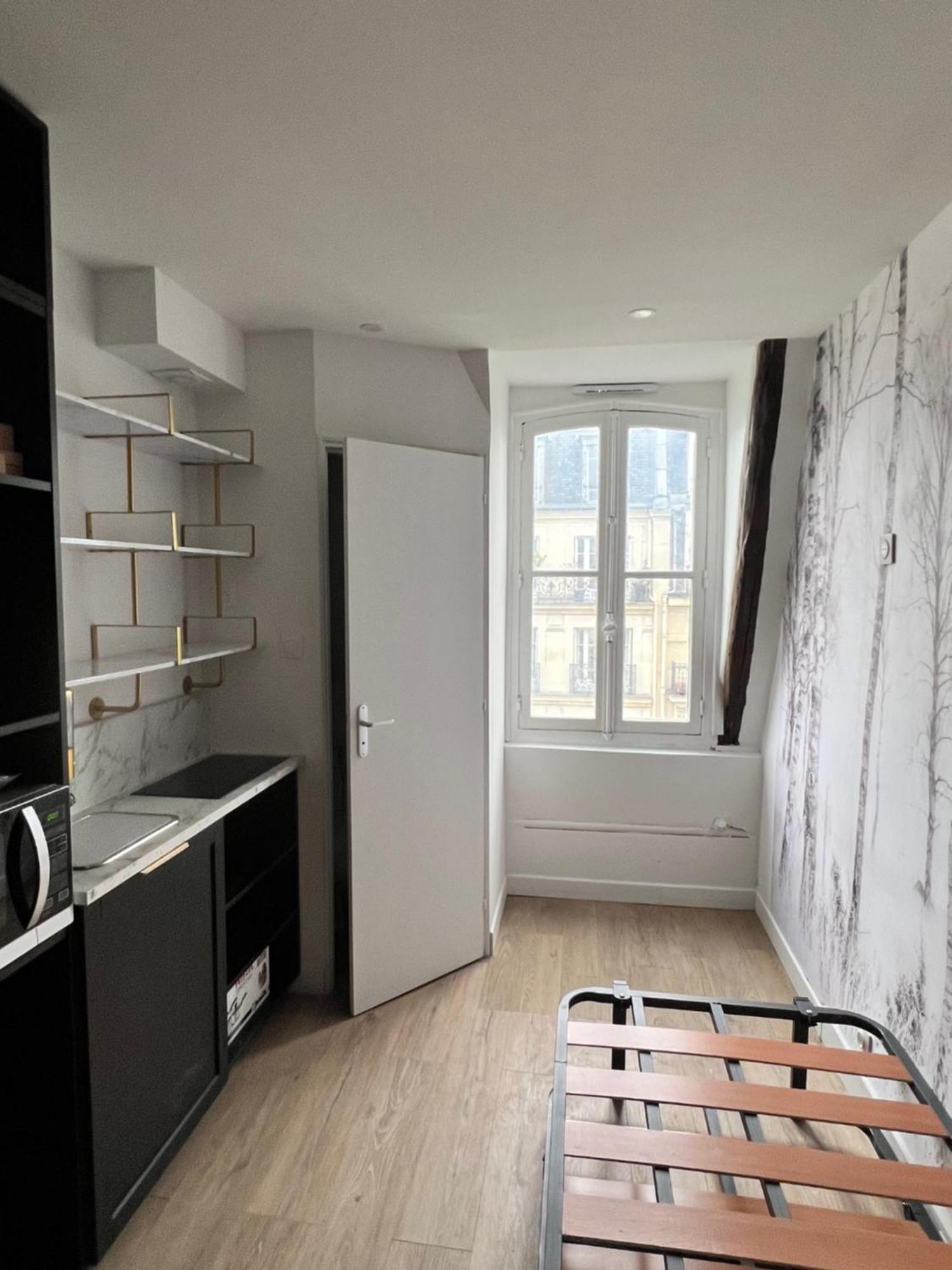 Batignolles, Montmartre Chambre 12M2 , Metro 13 Et 14 París Exterior foto